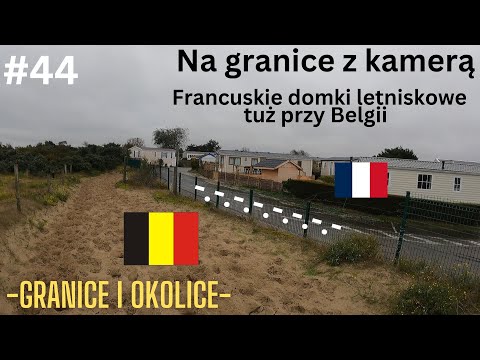 44. Granice. Belgijsko-francuska plaża. B -•- F.