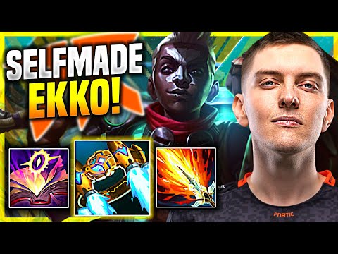 WHEN SELFMADE PICKS EKKO! - FNC Selfmade Plays Ekko JUNGLE vs Kayn! | Challenger TV