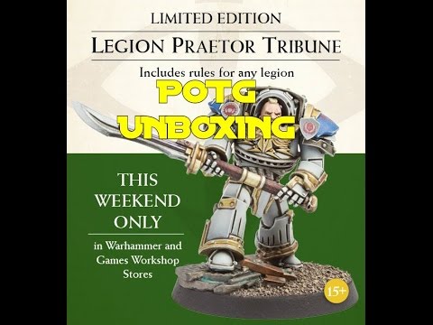 POTG UNBOX FORGE WORLDS LIMITED ED LEGION PRAETOR TRIBUNE