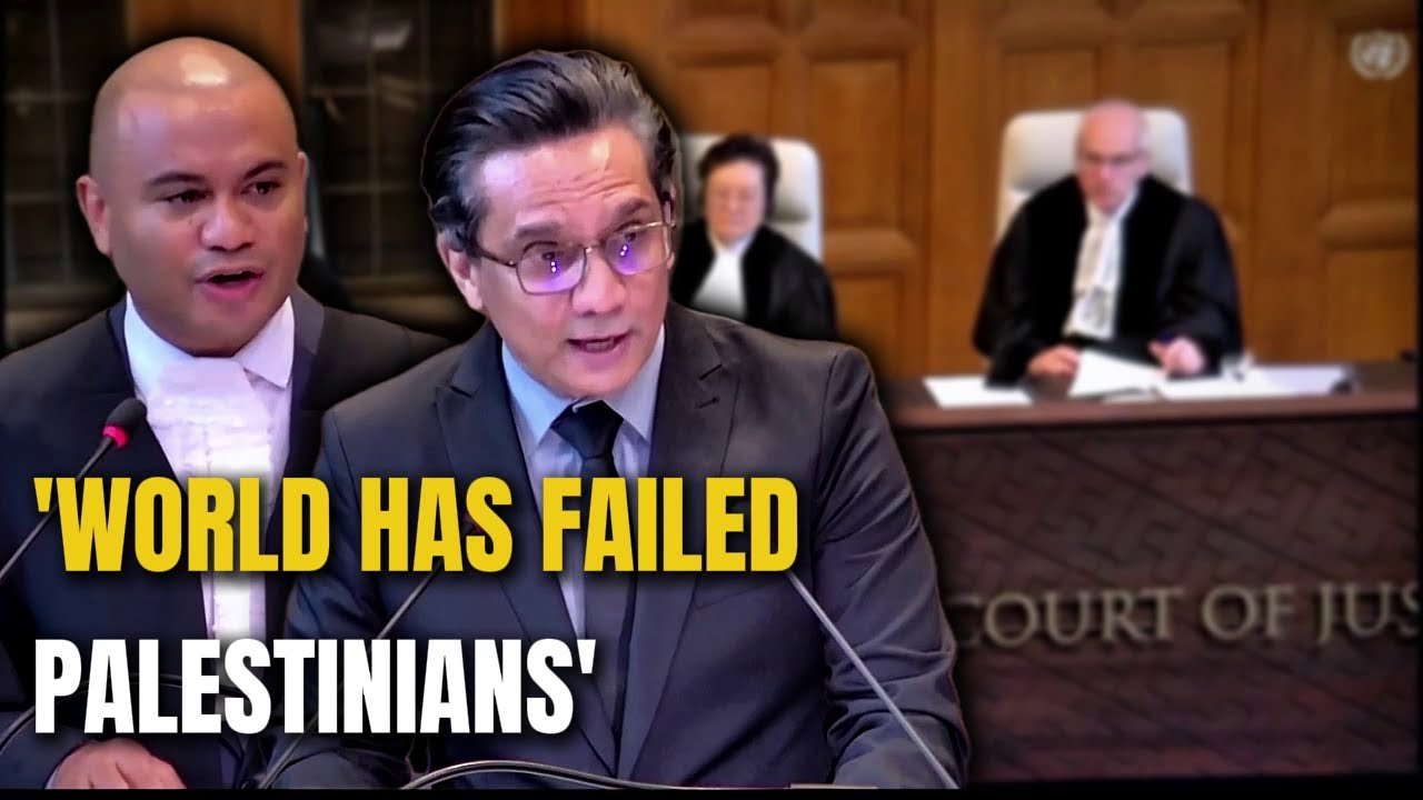 South Africa Crushes Isrąel at the ICJ, Urges Immediate Action to Halt Gąza Carnage.