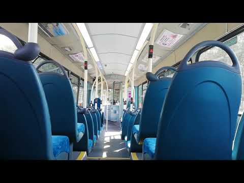 DIVERSION & RARE ON THE X27! Kickdown thrash & over rev Arriva North East Pulsar NK13 FJU 1508.