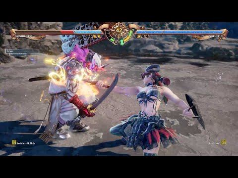 SoulCalibur 6 (Sophitia) Nyawu vs (#5 Ranked Yoshimitsu) kilbils