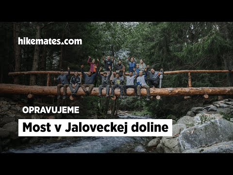 Pomôž nám opraviť ďalšie turistické mostíky v Západných Tatrách