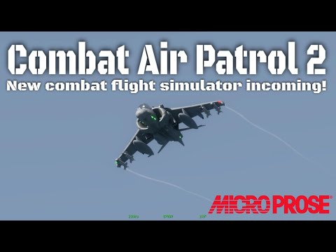 New Combat Flight Simulator is cooking!! - Combat Air Patrol 2 || My Review #harrier #microprose - YouTube