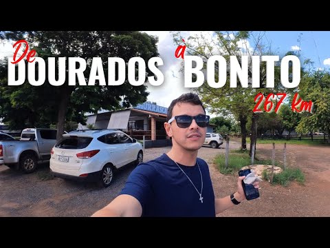 Viagem de carro de Dourados até Bonito - Mato Grosso do Sul