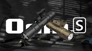 Video: Olight Odin S M-LOK 1500 Lumen Vapenlampa Svart