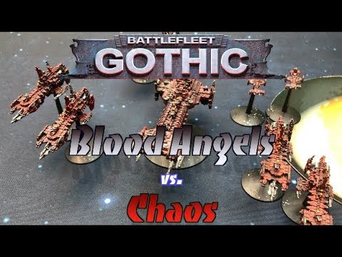 Throwback Thursdays Ep 133 - Battlefleet Gothic - Blood Angels vs. Chaos
