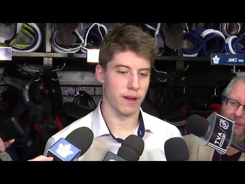 Maple Leafs Morning Skate: Mitch Marner - April 25, 2018