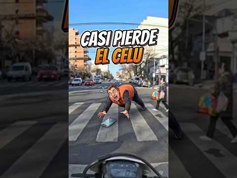 CASI PIERDE EL CELULAR 🤦🏻‍♂️ #motovlog #motovlogger #supermoto #motard #crf #buenosaires