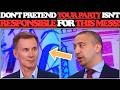 Mehdi Hasan HUMILIATES Jeremy Hunt For WHITEWASHING His Party S Role In The UK S MESS