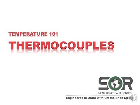 Temperature sensors 101 thermocouples