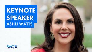 Keynote Speaker Ashli Watts - WGU 2026 Louisville Commencement