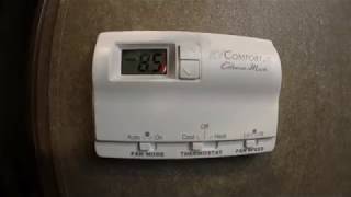 Upgrading analog Thermostat to Digital in RV Thor Vegas Motorcoach