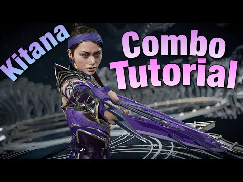 MK11 : Kitana Kustom Variation Combo Tutorial (INSANE DAMAGE) - Mortal Kombat 11