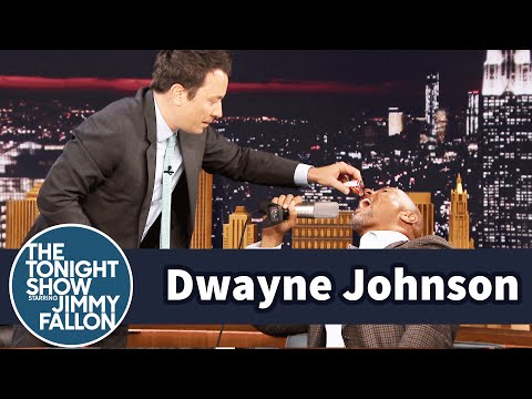 Dwayne Johnson Eats Candy For The First Time Since 1989 On 'Fallon'