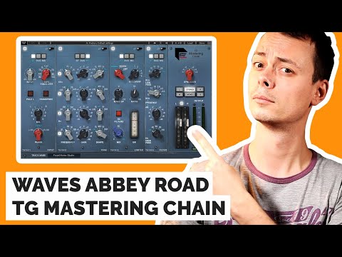 Je MASTERISE avec Waves Abbey Road TG MASTERING CHAIN