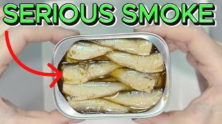 Crown Prince wood smoked BRISLING review!
