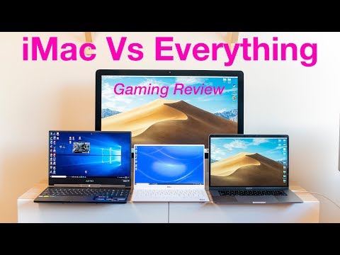 2019 iMac v Custom PC v MacBook Pro 15 v Aero 15 v XPS 13 eGPU Gaming Review