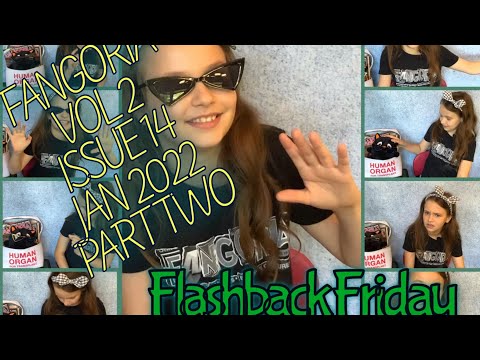 PART TWO  @FANGORIAStudios Magazine Vol #2 Issue #14  January 2022 NO SPOILERS of Scream 5 flashback friday