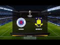 Rangers vs Brondby - UEFA Europa League 2021-2022 / Match eFootball PES 2021