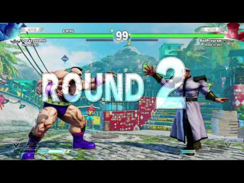 SFV 1st Online Play pt8: Zangief vs. M.Bison