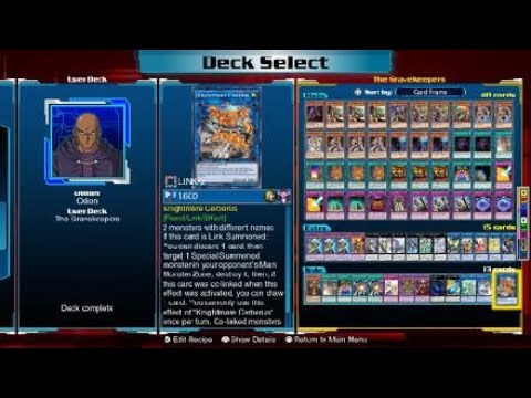 Yu-Gi-Oh! Legacy of the Duelist : Link Evolution Gravekeepers Deck 2021