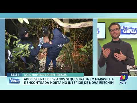 Investigação aponta motivação de crime contra adolescente em Maravilha