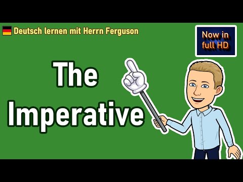 Grammar: The Imperative (A1-B1) - Giving instructions in German - Easy!