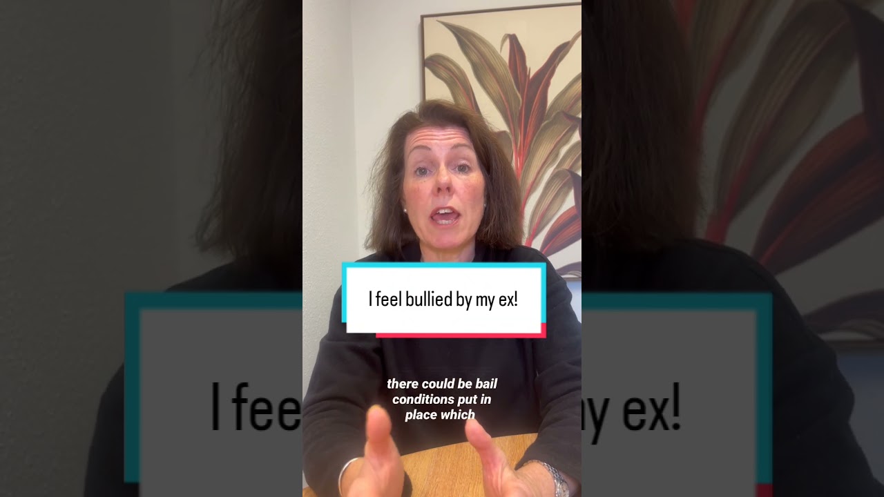 I feel bullied by my ex!