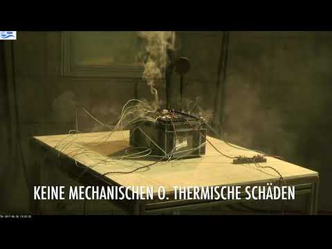 Brandprüfung RathoLith Box mobil