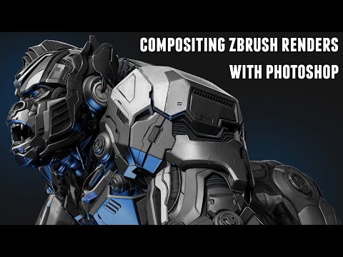 Compositing Zbrush Renders with Photoshop