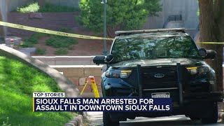Sioux Falls man arrested for downtown assault
