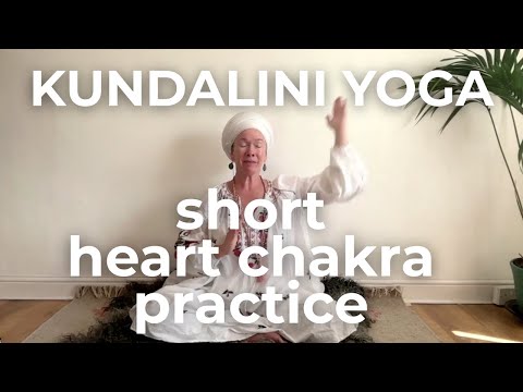 10 minute kundalini yoga short heart chakra practice | Yogigems
