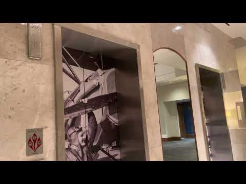 Tastefully Modded Schindler 6400NA Traction Elevators at Renaissance Concourse ATL, Atlanta GA