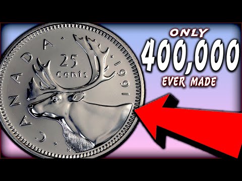 LOOK FOR THESE RARE CANADIAN QUARTERS IN YOUR POCKET CHANGE!!