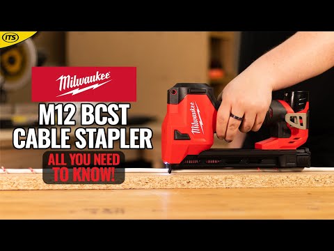 Milwaukee M12 BCST Cable Stapler - Quick Overview