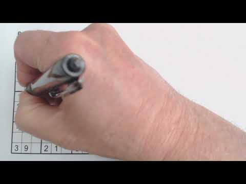 Sudoku Primer 96 - answer sheet for video #95 - quadruplets example (sudoku hard, sudoku game)