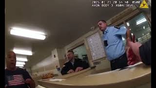 NY Prison Sergeant Confronts Inmate During Dorm Rounds (Bodycam Footage)