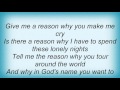 Linda Ronstadt - Give Me A Reason Lyrics