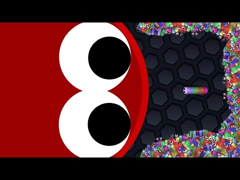 Slither.io 1 Tiny Troll Snake vs 97943 Giant Snakes Epic Slither.io Gameplay