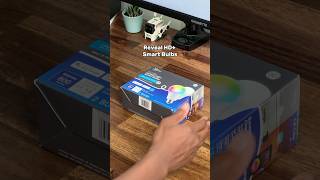 Smart Light Bulbs! #tech #setup #lights #rgb #home #livingroom