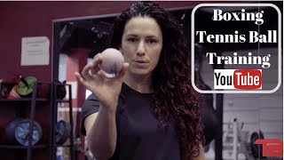 Boxing Tennis Ball Training