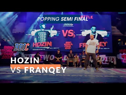 Hozin VS Franqey | Popping Semi Final | BBIC World Final 2019
