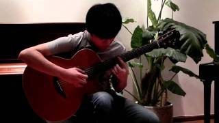 Le Jardin d'Adonis - Pierre Bensusan Cover - kang Ho.flv