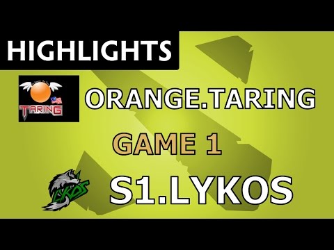 Orange.Taring vs s1.Lykos [Game 1] Mr. Cat Invitational - Dota Highlights