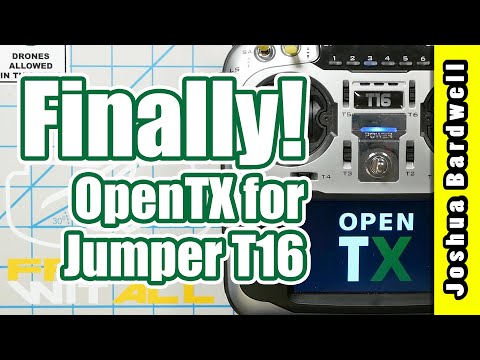 Jumper T16 OpenTX Firmware Upgrade (how to download with Companion)