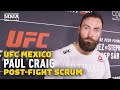 UFC Mexico: Paul Craig 'Hopeful' Submission Win Will Get UFC To Renew His Contract - MMA Fighting
