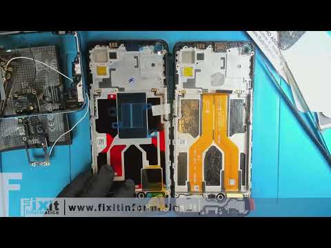 OPPO Find X3 Lite sostituzione display - Dispaly Replacement