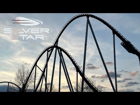 Silver Star on ride POV | 4K | Europa Park, Germany
