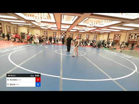 105 Kg Rr Rnd 2 - Abby Naddeo, New Jersey Vs Olivia Boyle, New Jersey Ecdb